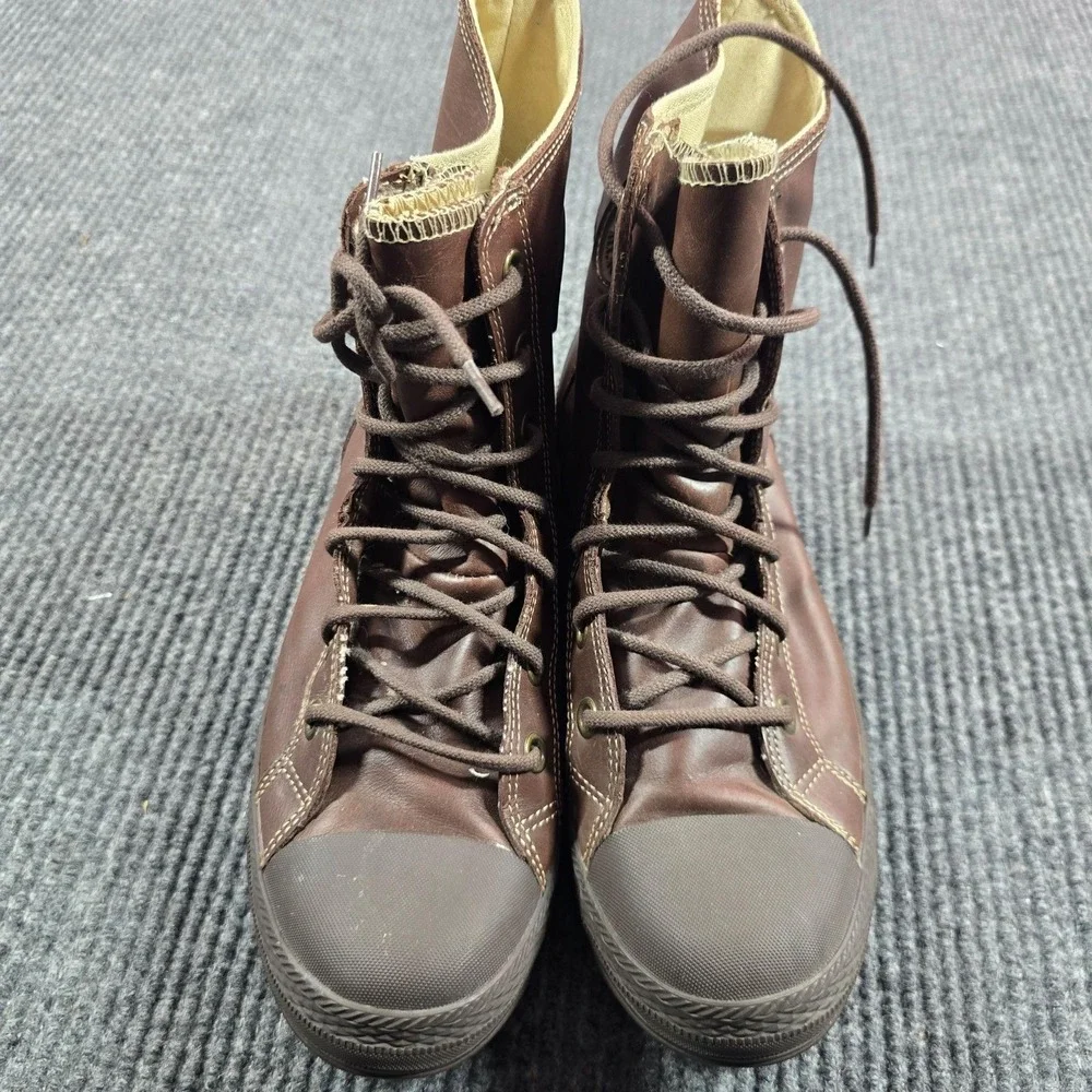 Converse All Star Boots Mens Size 10.5 Brown Outsider Hi Combat Lace Up